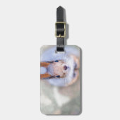 Eichhörnchen sieht dich von unten nach oben an gepäckanhänger (Vorderseite vertikal)