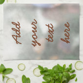 Eichhörnchen sieht dich von unten nach oben an küchentuch (Gefaltet)