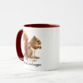 Eichhörnchen sind der Original Treehuggers Spaß Tasse (Vorderseite Links)