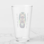 Eichhörnchen sind mein Geist Tierglas-Tumbler Glas (Rückseite)