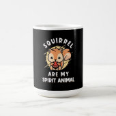 Eichhörnchen sind meine Geister Kaffeetasse (Mittel)