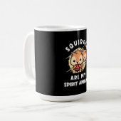 Eichhörnchen sind meine Geister Kaffeetasse (Vorderseite Links)