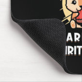 Eichhörnchen sind meine Geister Mousepad (Ecke)