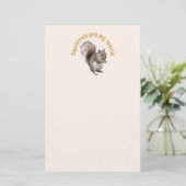 Eichhörnchen sind meine Welt Briefpapier (Stehend Vorderseite)