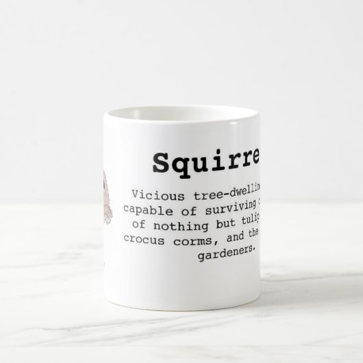 Eichhörnchen sind schlechte Tasse (Mittel)