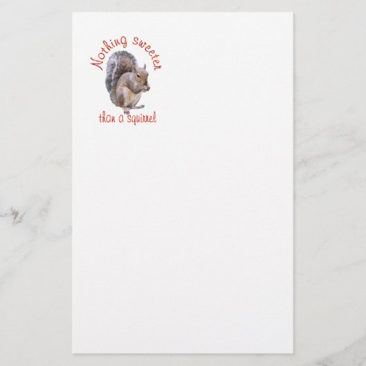 Eichhörnchen sind süß briefpapier (Vorderseite)