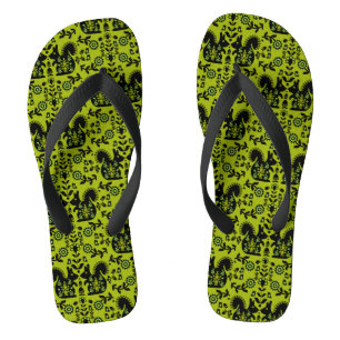 Eichhörnchen Skandinavische Volkskunst Badesandalen