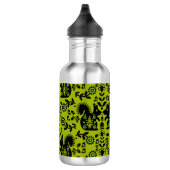 Eichhörnchen Skandinavische Volkskunst Edelstahlflasche (Rechts)