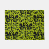 Eichhörnchen Skandinavische Volkskunst Fußmatte (Vorderseite)