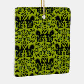 Eichhörnchen Skandinavische Volkskunst Keramikornament (Rechts)