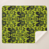 Eichhörnchen Skandinavische Volkskunst Sherpadecke (Vorderseite (Horizontal))