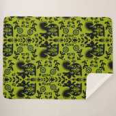 Eichhörnchen Skandinavische Volkskunst Sherpadecke (Vorderseite (Horizontal))