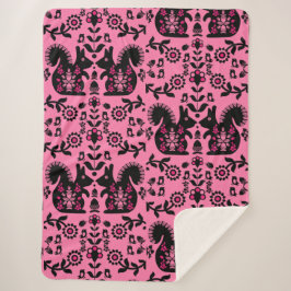 Eichhörnchen Skandinavische Volkskunst Sherpadecke