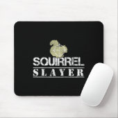 Eichhörnchen Slayer Funny Eichhörnchen Jagen Eichh Mousepad (Mit Mouse)