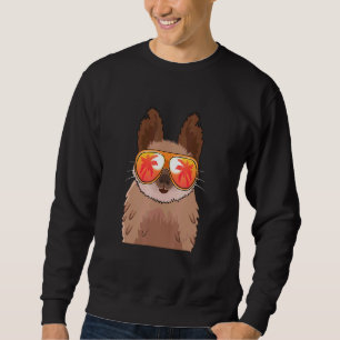 Eichhörnchen Sonnenbrille Beach Summer Pool Party Sweatshirt