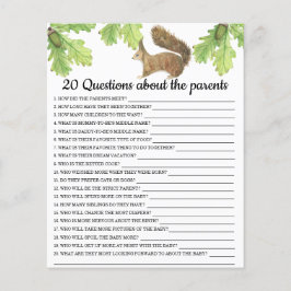 Eichhörnchen - Spiele - 20 Fragen zu den Eltern