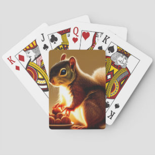 Eichhörnchen Spielkarten