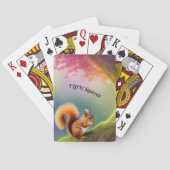 Eichhörnchen Spielkarten (Rückseite)