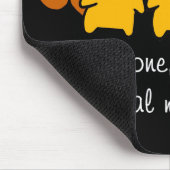 Eichhörnchen stehlen meine Vernunft Mousepad (Ecke)