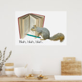 Eichhörnchen-Stift-Poster Poster (Küche)