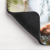 Eichhörnchen-Stillen Mousepad (Ecke)