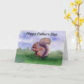 Eichhörnchen-Studentenkarte Karte (Gelbe Blume)