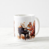 Eichhörnchen Süße Tier und Personalisierter Name d Kaffeetasse (VorderseiteRechts)