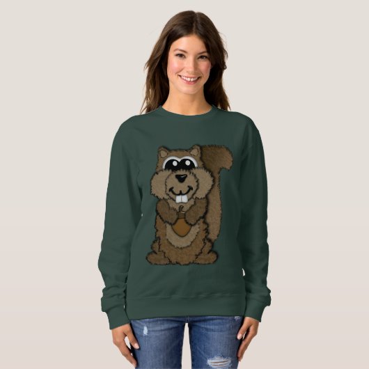 Eichhörnchen Sweatshirt (Vorne ganz)