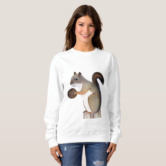 Eichhörnchen Sweatshirt (Vorne ganz)