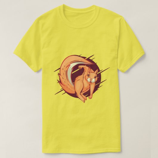 Eichhörnchen T-Shirt (Design vorne)