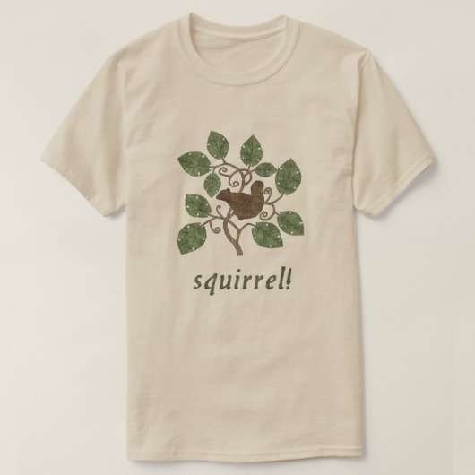Eichhörnchen! T-Shirt (Design vorne)
