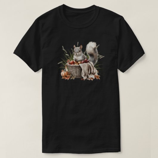 Eichhörnchen-T - Shirt (Design vorne)