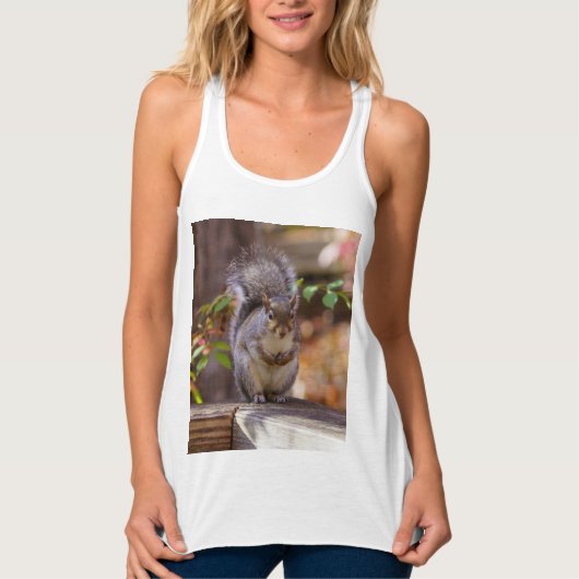 Eichhörnchen Tank Top (Vorderseite)