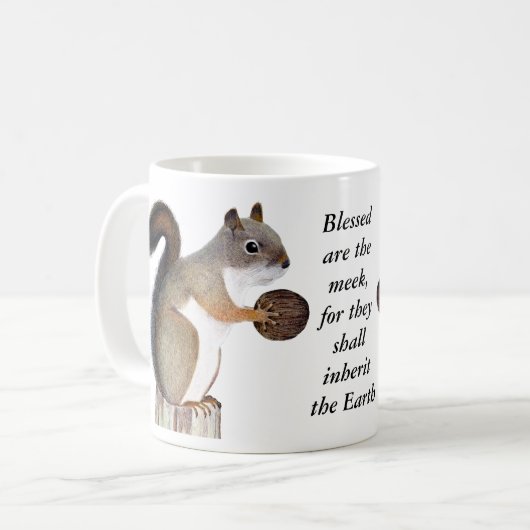 Eichhörnchen Tasse (Vorderseite Links)