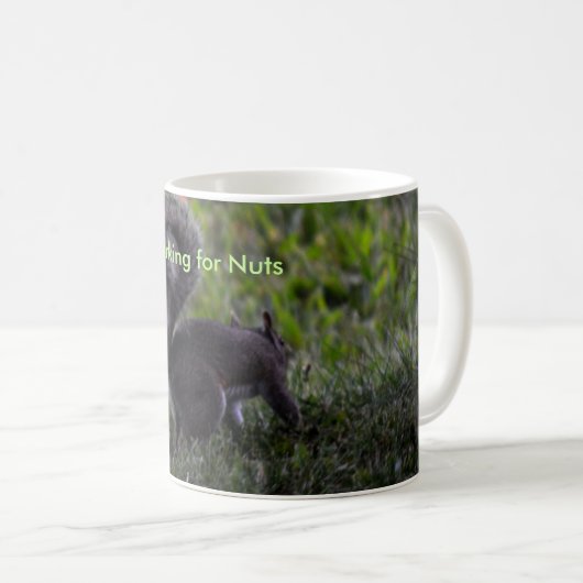 Eichhörnchen-Tasse Kaffeetasse (VorderseiteRechts)