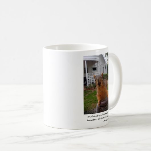 Eichhörnchen-Tasse Kaffeetasse (VorderseiteRechts)