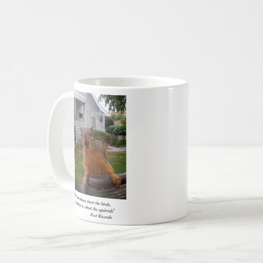 Eichhörnchen-Tasse Kaffeetasse (Vorderseite Links)