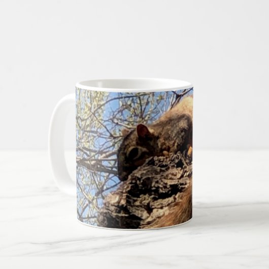 Eichhörnchen-Tasse Kaffeetasse (Vorderseite Links)