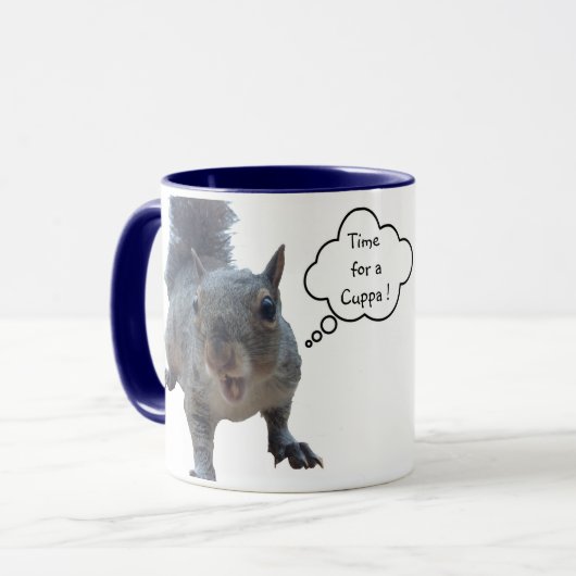 Eichhörnchen-Tasse Tasse (Vorderseite Links)