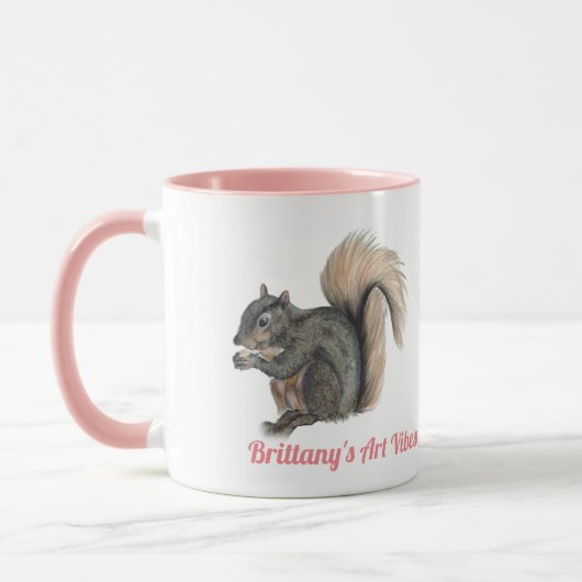 Eichhörnchen-Tasse Tasse (Links)