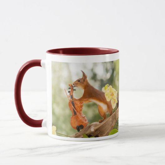 Eichhörnchen-Tasse Tasse (Links)