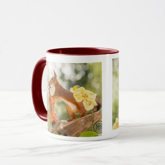 Eichhörnchen-Tasse Tasse (Vorderseite Links)