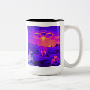 Eichhörnchen Tasse ufo Kuh Entführung lustige 15oz