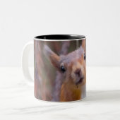 Eichhörnchen-Tasse Zweifarbige Tasse (Vorderseite Links)