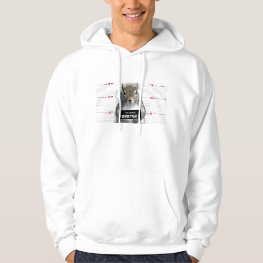 Eichhörnchen-Tassen-Schuss Hoodie (Vorderseite)