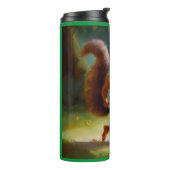 Eichhörnchen Thermosbecher (Nach links gedreht)
