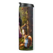 Eichhörnchen Thermosbecher (Nach rechts gedreht)