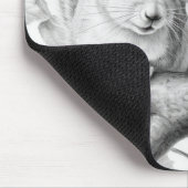 Eichhörnchen Tierentdeckung Wildnatur-Tintenfisch Mousepad (Ecke)