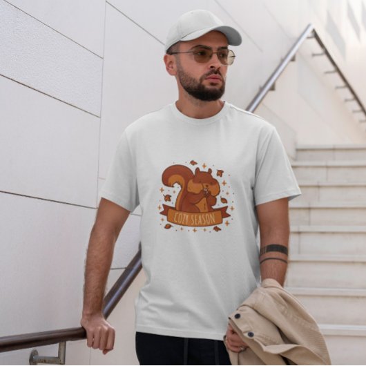 Eichhörnchen Tierherbssaison T-Shirt