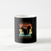 Eichhörnchen Tierwald Retro Kaffeetasse (Mittel)